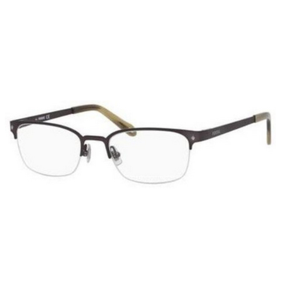 Fossil Men's Grey Square Eyeglass Frames Will 0Y43 00 52 716737556818