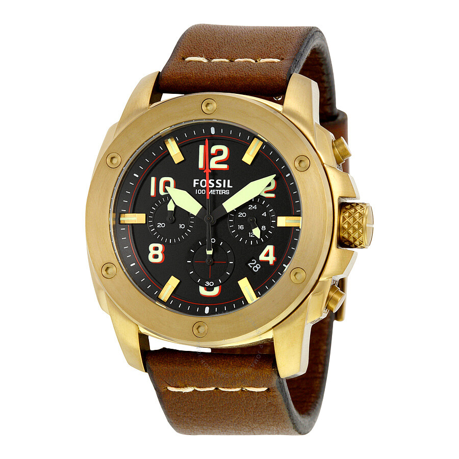FOSSIL クロノグラフ 腕時計 Fossil Ø44 mm FS5065 - メルカリ