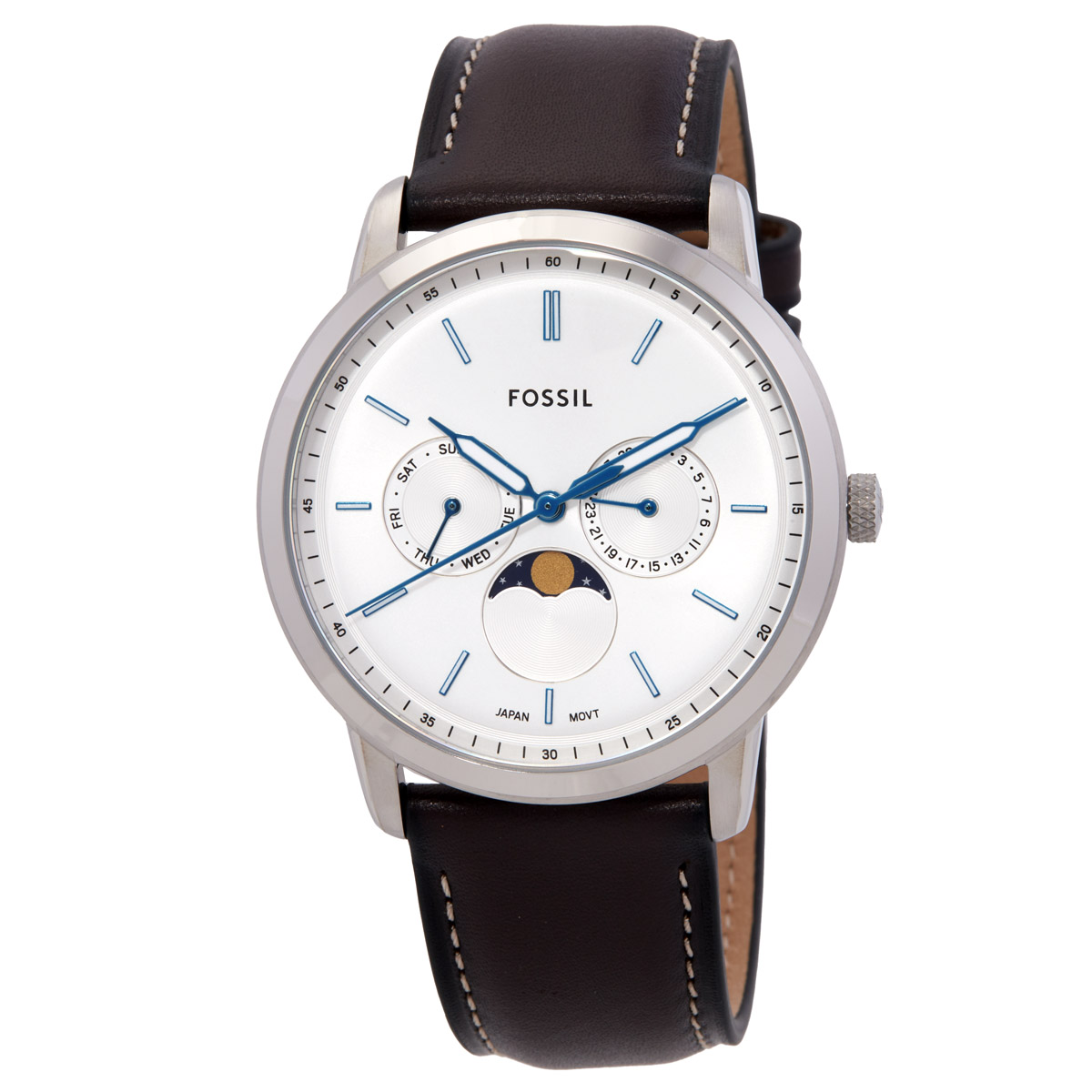 Fossil Neutra Quartz Silver Dial Men's Watch FS5905