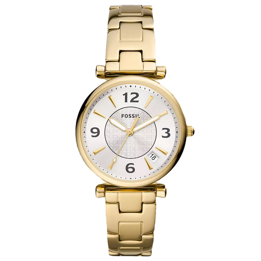 Fossil Quartz Silver Dial Ladies Watch ES5159 Watches