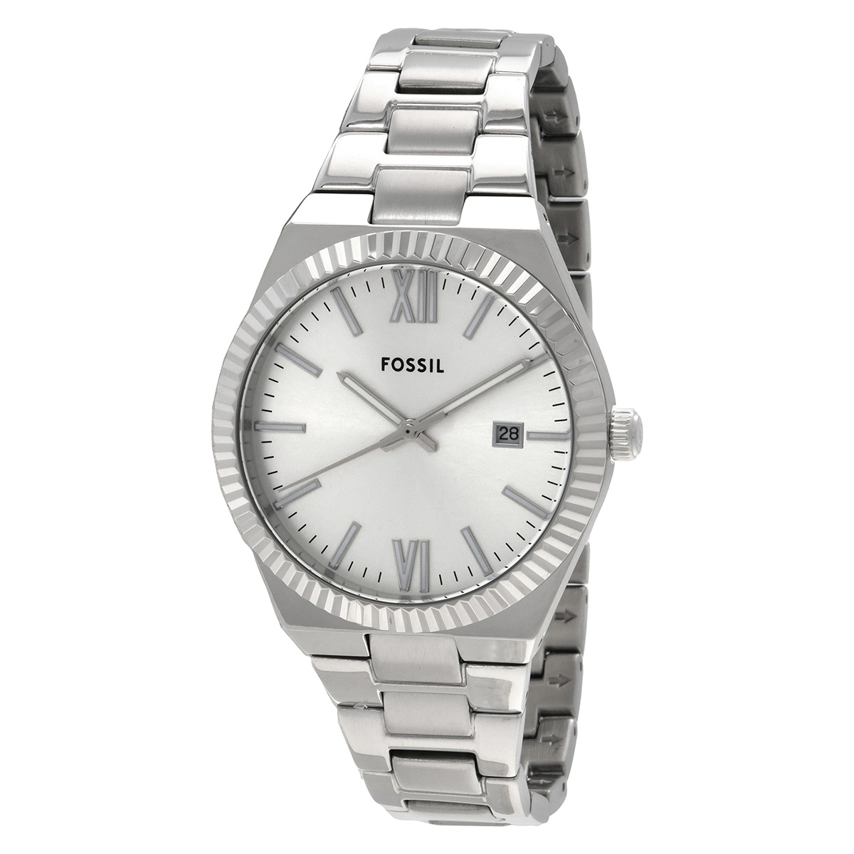 Fossil Scarlette Quartz Silver Dial Ladies Watch ES5300