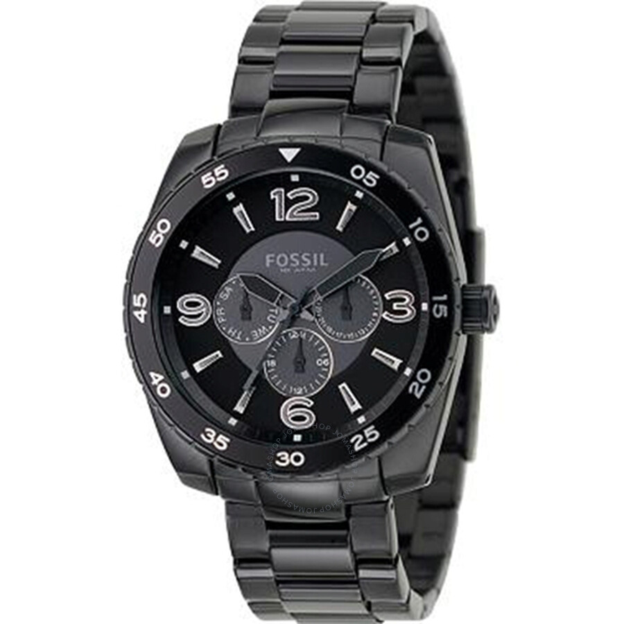 Fossil Sport Black Ion Plated Men's Watch BQ9388 691464493509 Watches