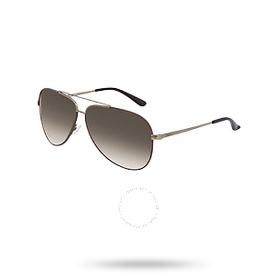 Ferragamo Salvatore Brown Pilot Unisex Sunglasses Sf131s 211 60 In Brown
