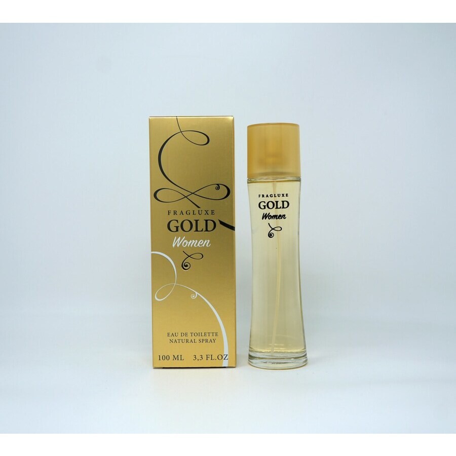 Fragluxe Ladies Gold Edt Spray 3.3 oz Fragrances 5425039222585