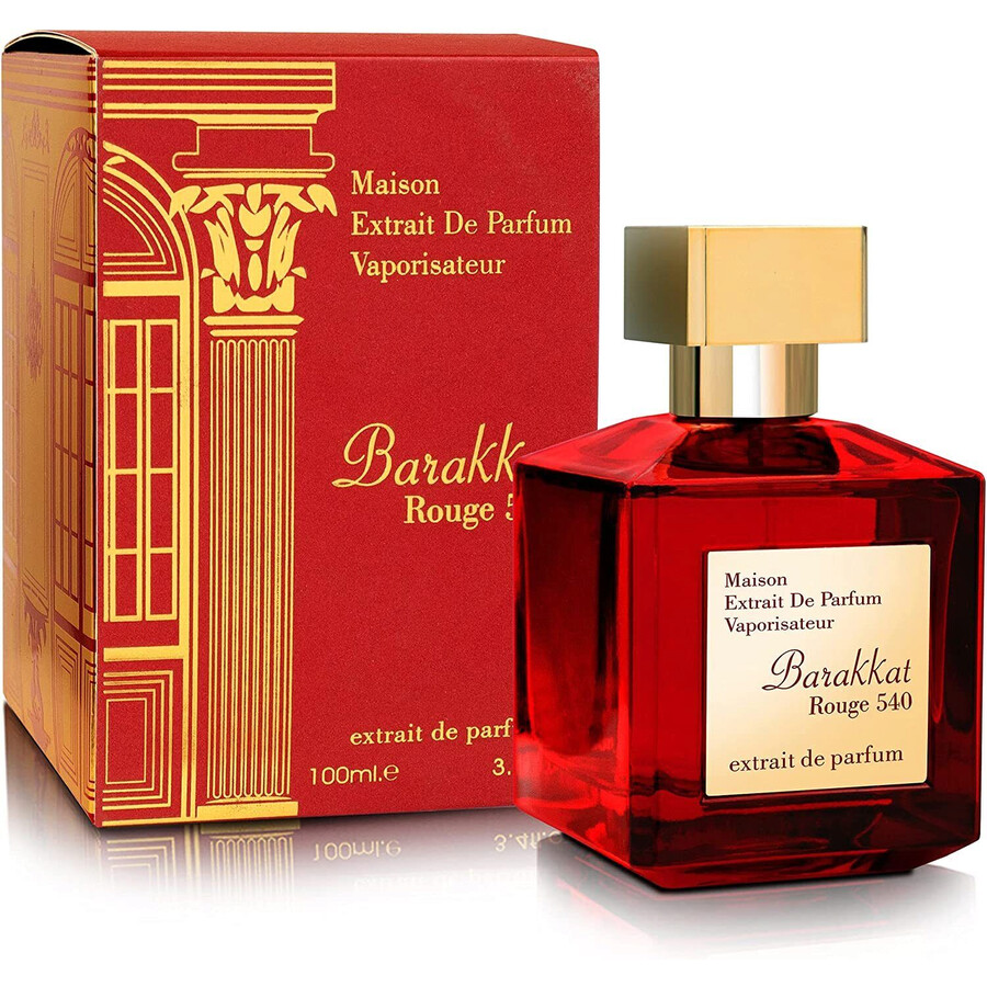 Ladies Barakkat Rouge 540 Extrait de Parfum Spray 3.4 oz Fragrances 6291108326428