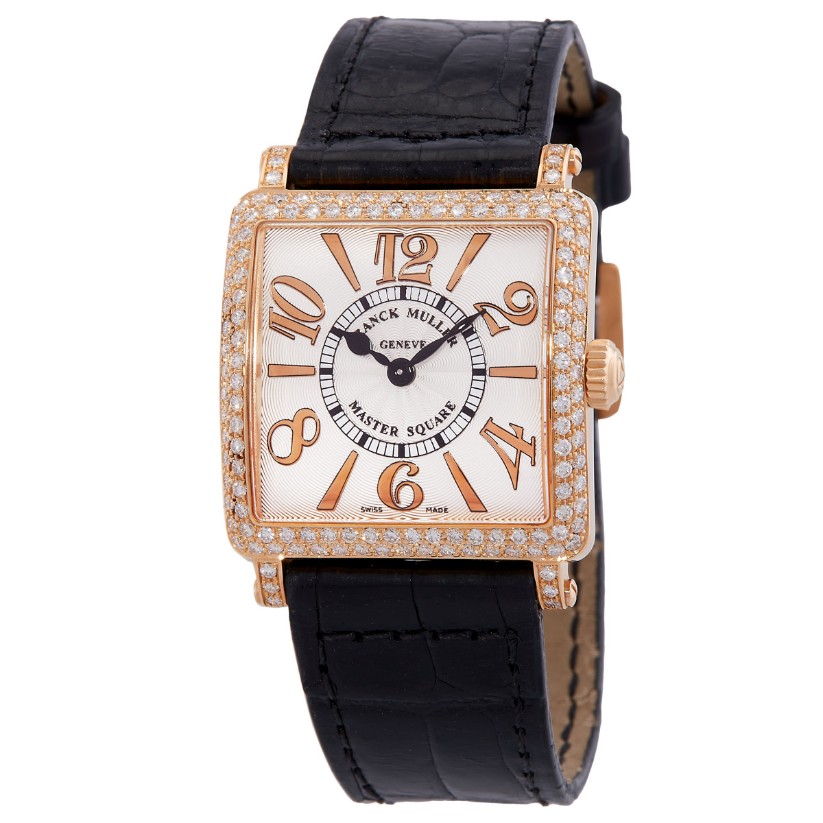 Franck Muller Master Square Quartz Diamond Ladies Watch 6002 S QZ