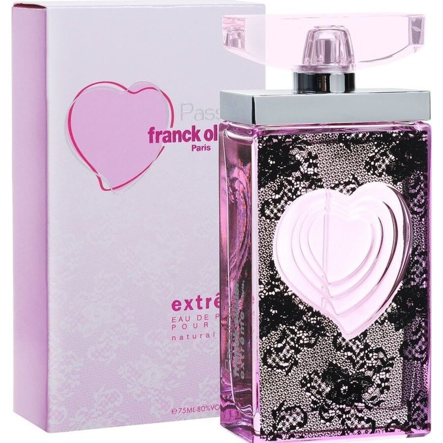 Shop Franck Olivier Ladies Passion Extreme Edp Spray 2.5 oz Fragrances 3516640725328 In Black / Peach