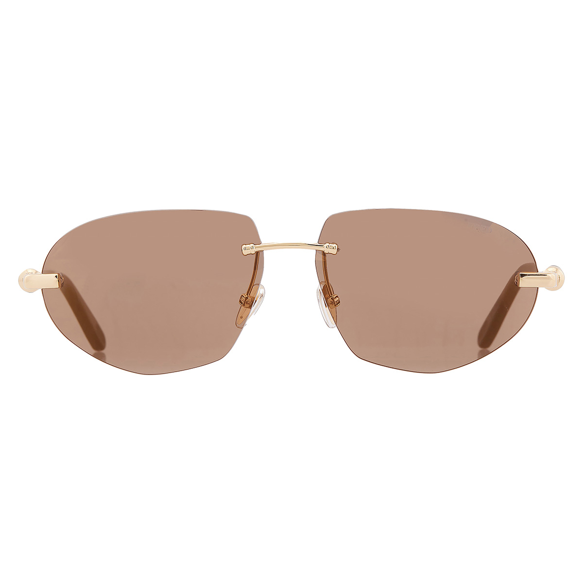 Fred Brown Mirror Irregular Men's Sunglasses FG40060U 30G 59