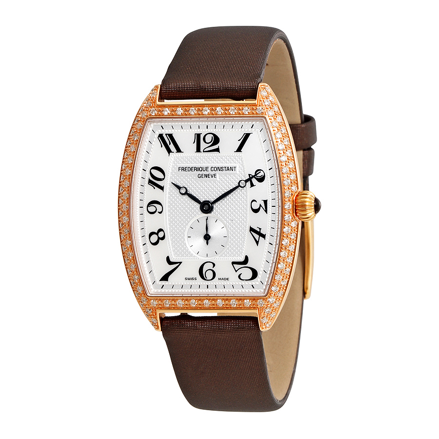 Frederique Constant Art Deco Silver Dial Ladies Watch FC-235APW3TPV4