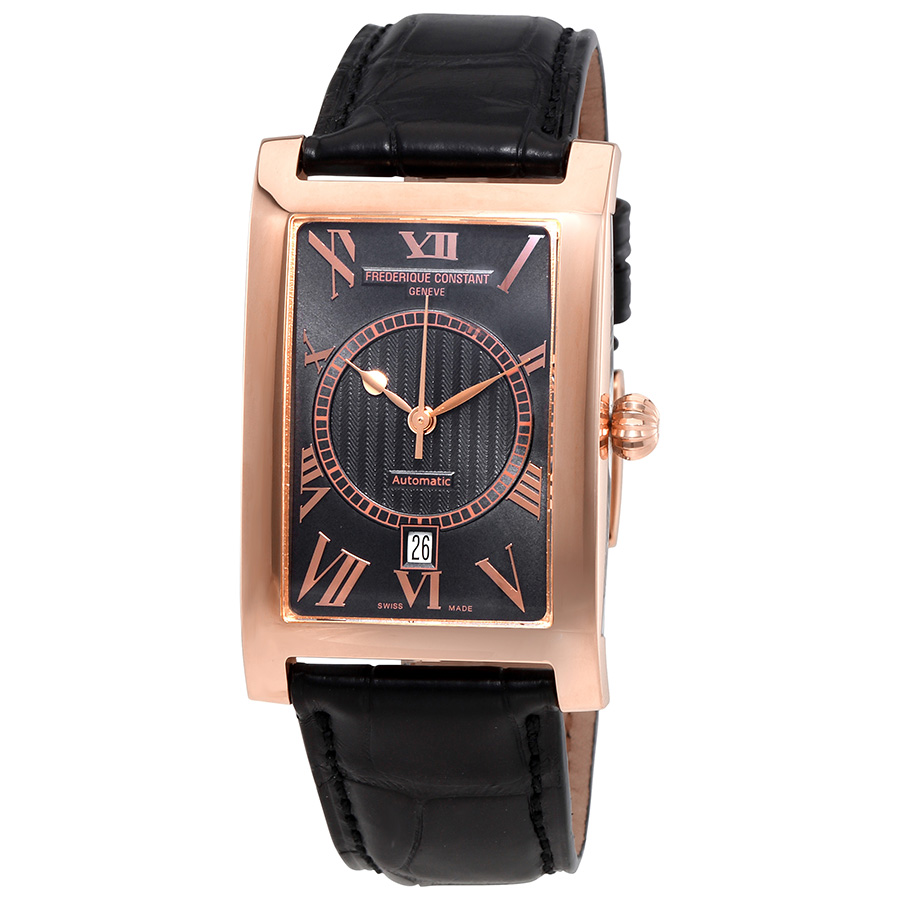 Frederique Constant Carree Automatic Black Dial Ladies Watch FC-303G4C29