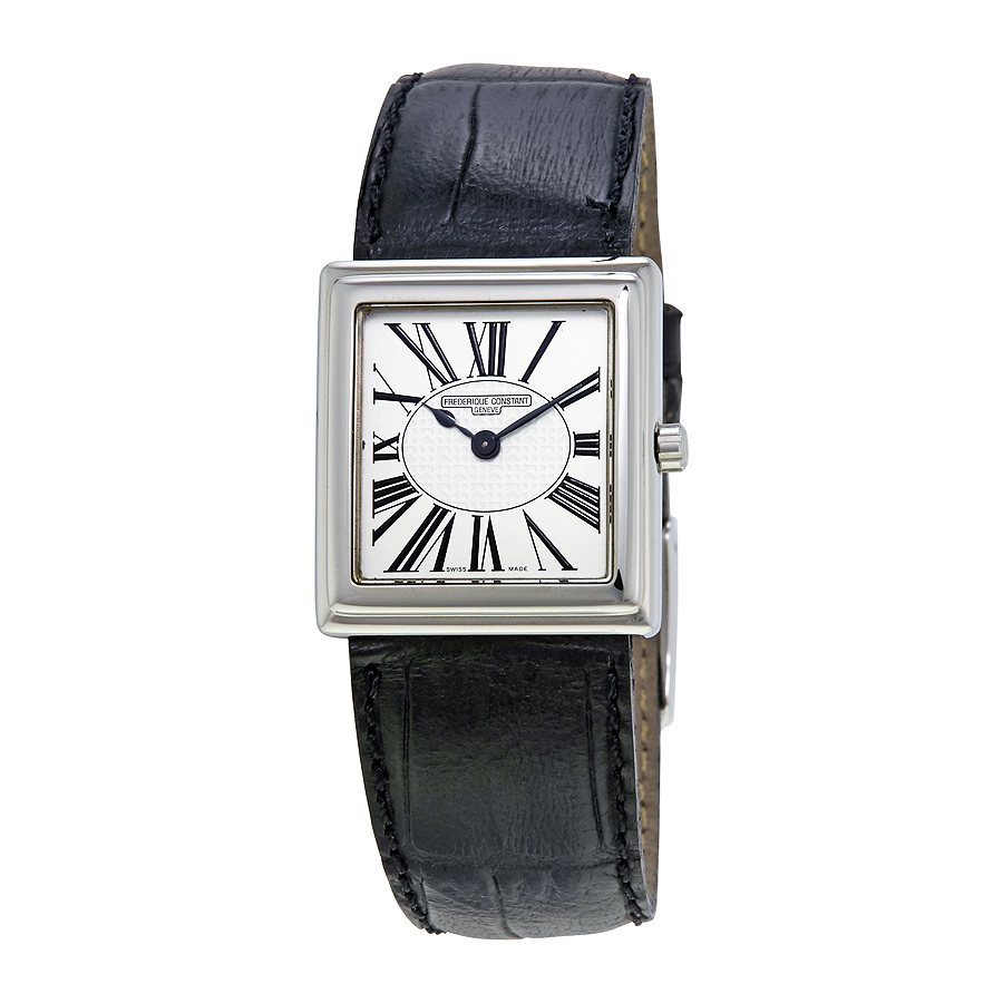 Frederique Constant Carree Silver Dial Ladies Watch FC-202RW1C6
