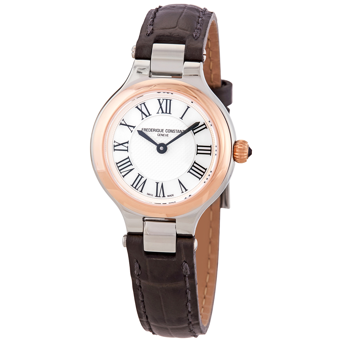 Frederique Constant Classic Quartz White Dial Ladies Watch FC