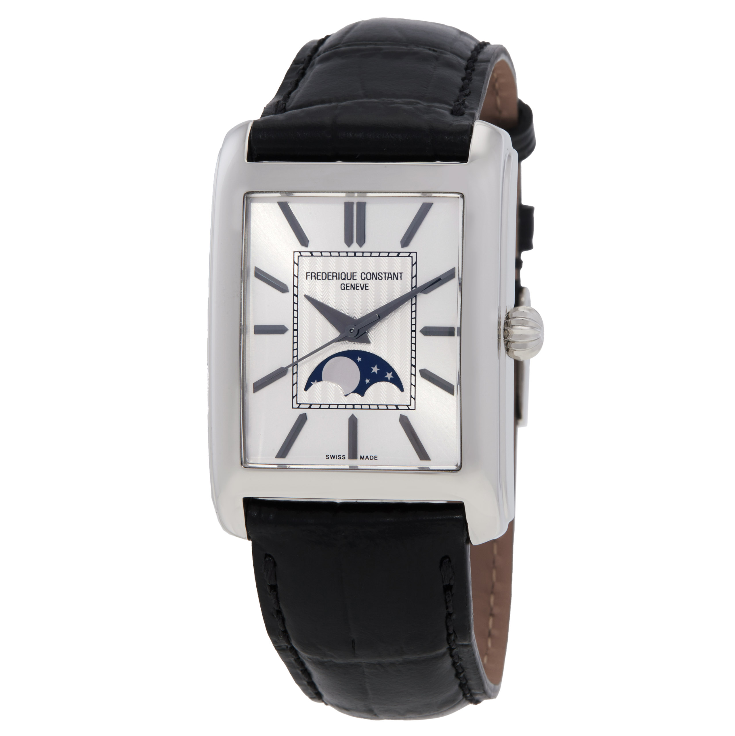 Frederique Constant Classics Carree Automatic Silver Dial Watch FC-333S4C6