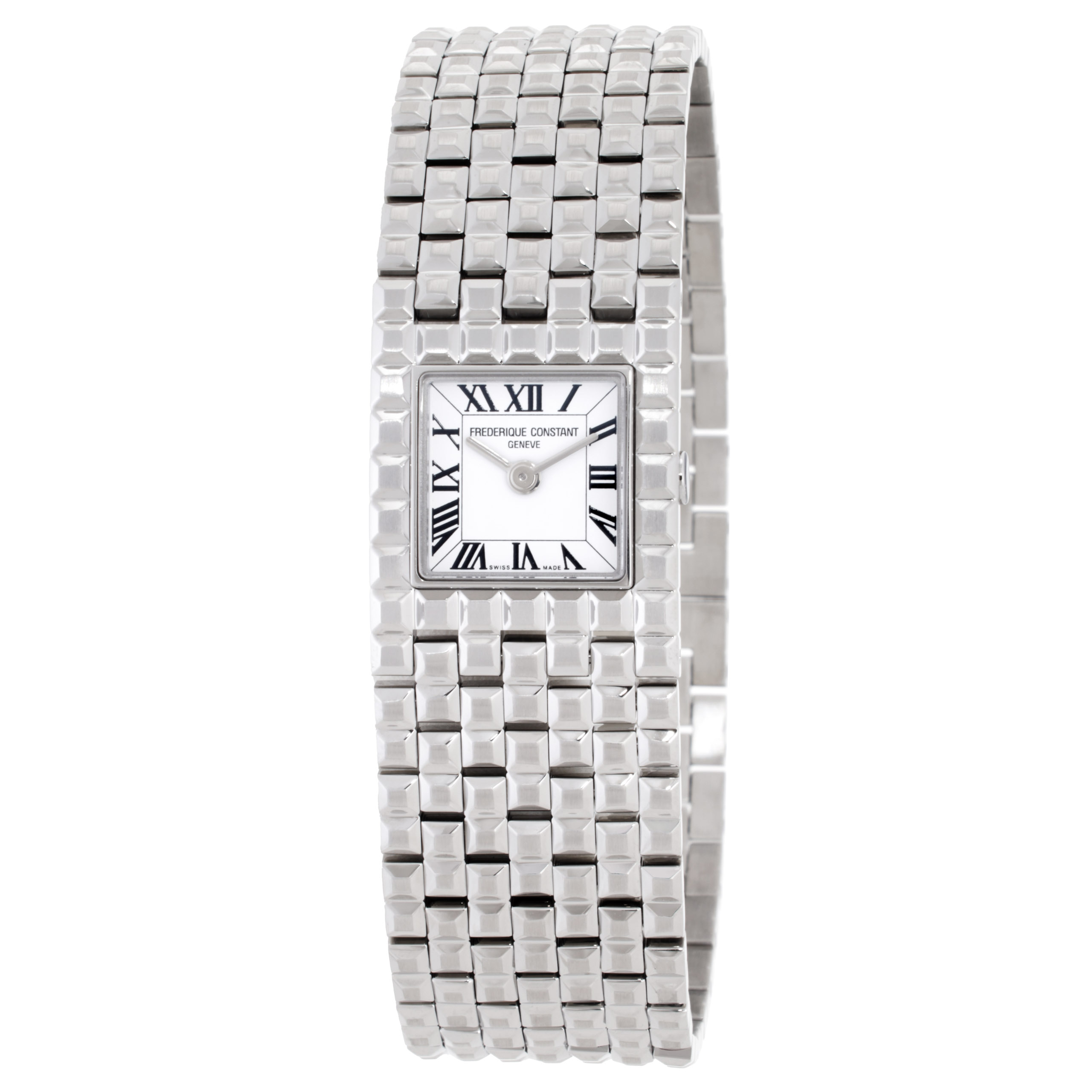 Frederique Constant Classics Manchette Quartz White Dial Ladies Watch FC-200WR1MC6B