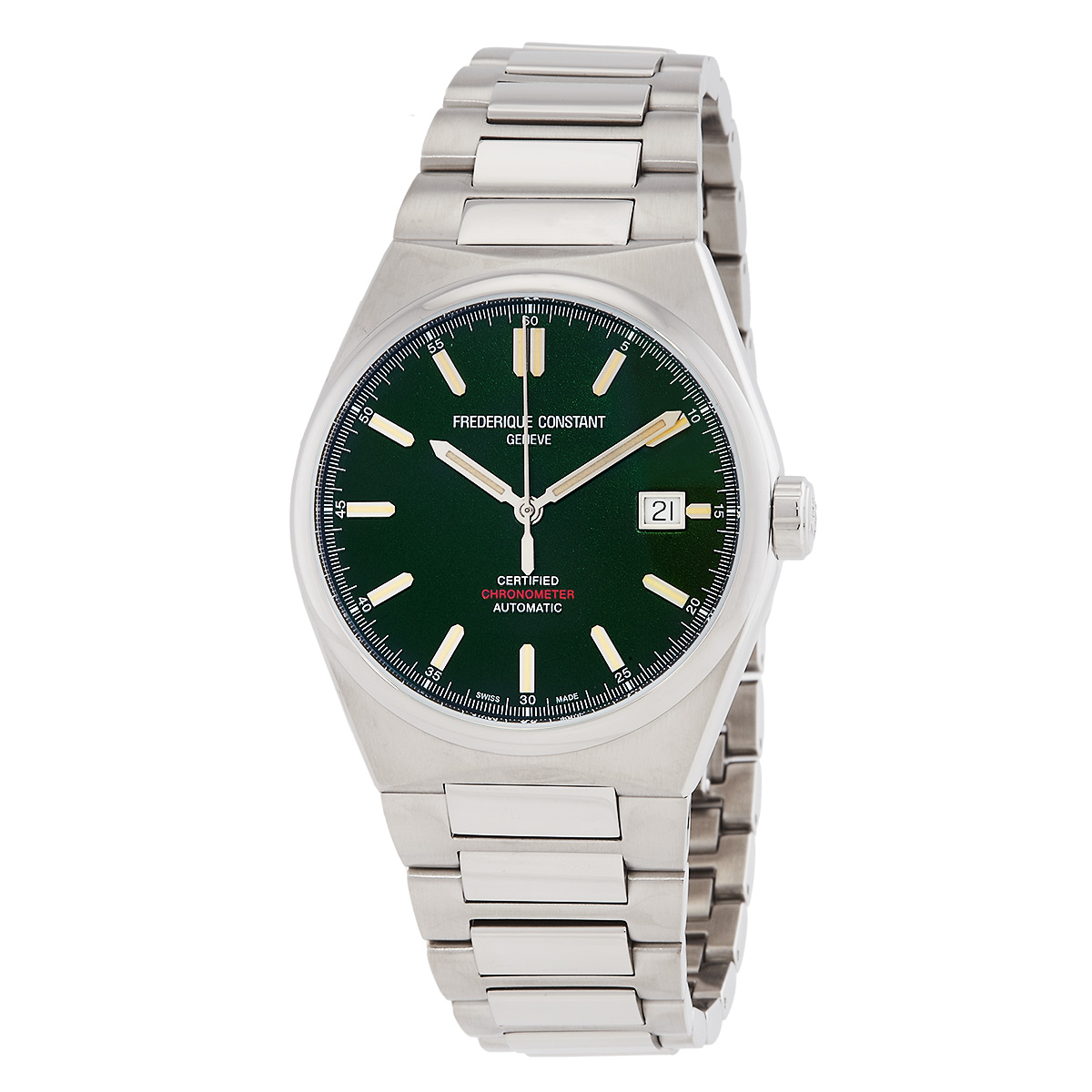 Frederique Constant Highlife Automatic Green Dial Men's Watch FC-303GRS3NH6B