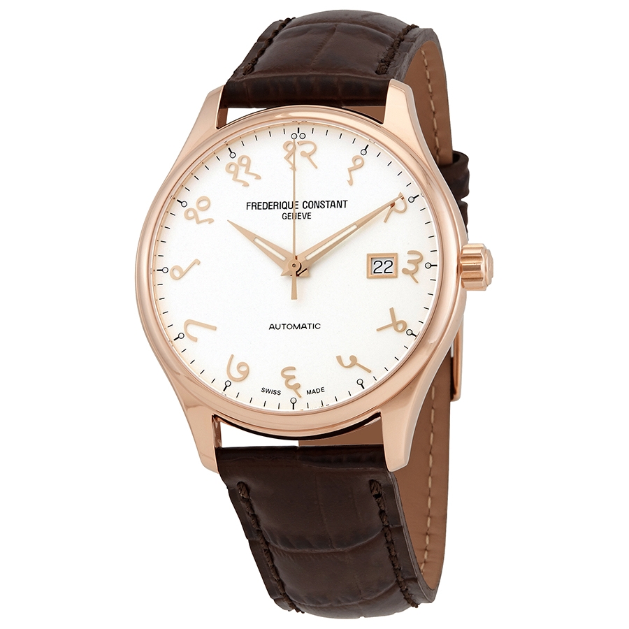 Frederique Constant Index Automatic White Dial Men's Watch FC-303VI5B4