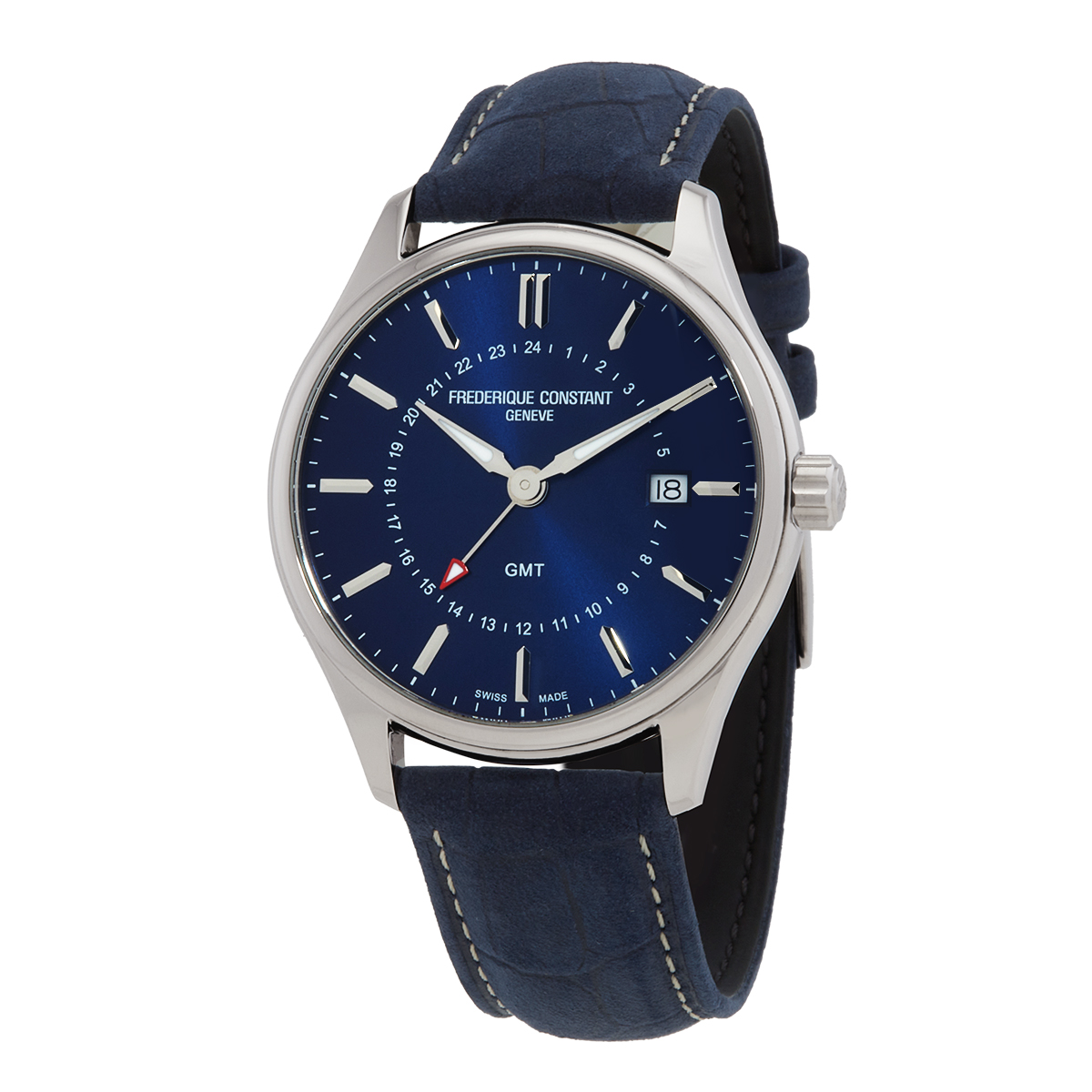 Frederique Constant Quartz Blue Dial Men's Watch FC-252NS5B6