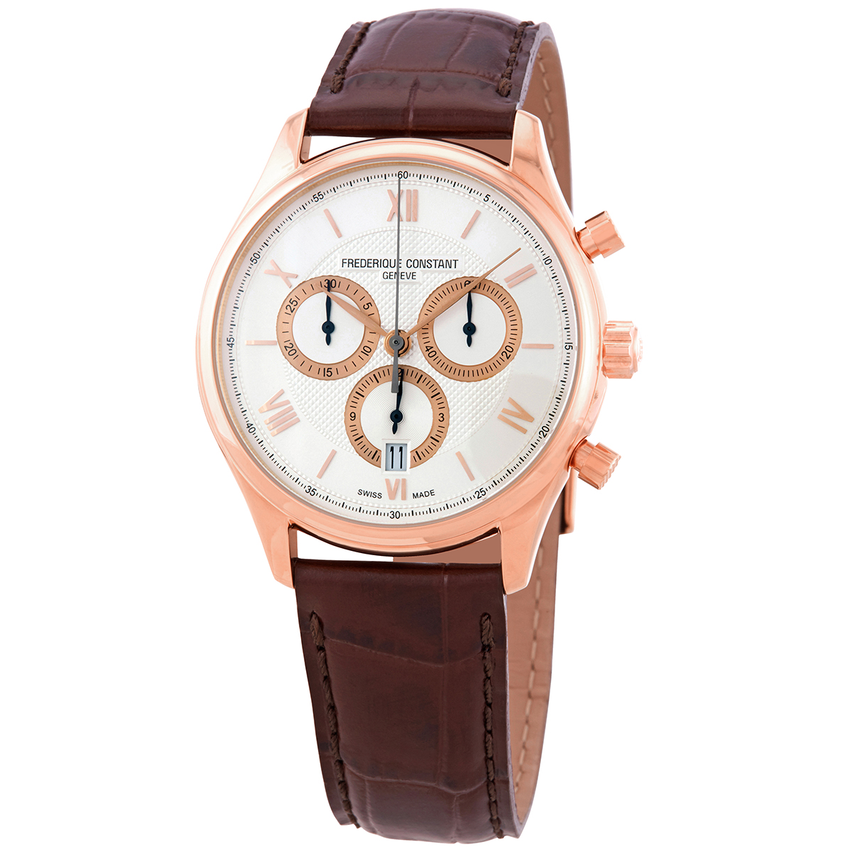 Frederique Constant Quartz Silver Dial Men's Watch FC-292MVG5B4
