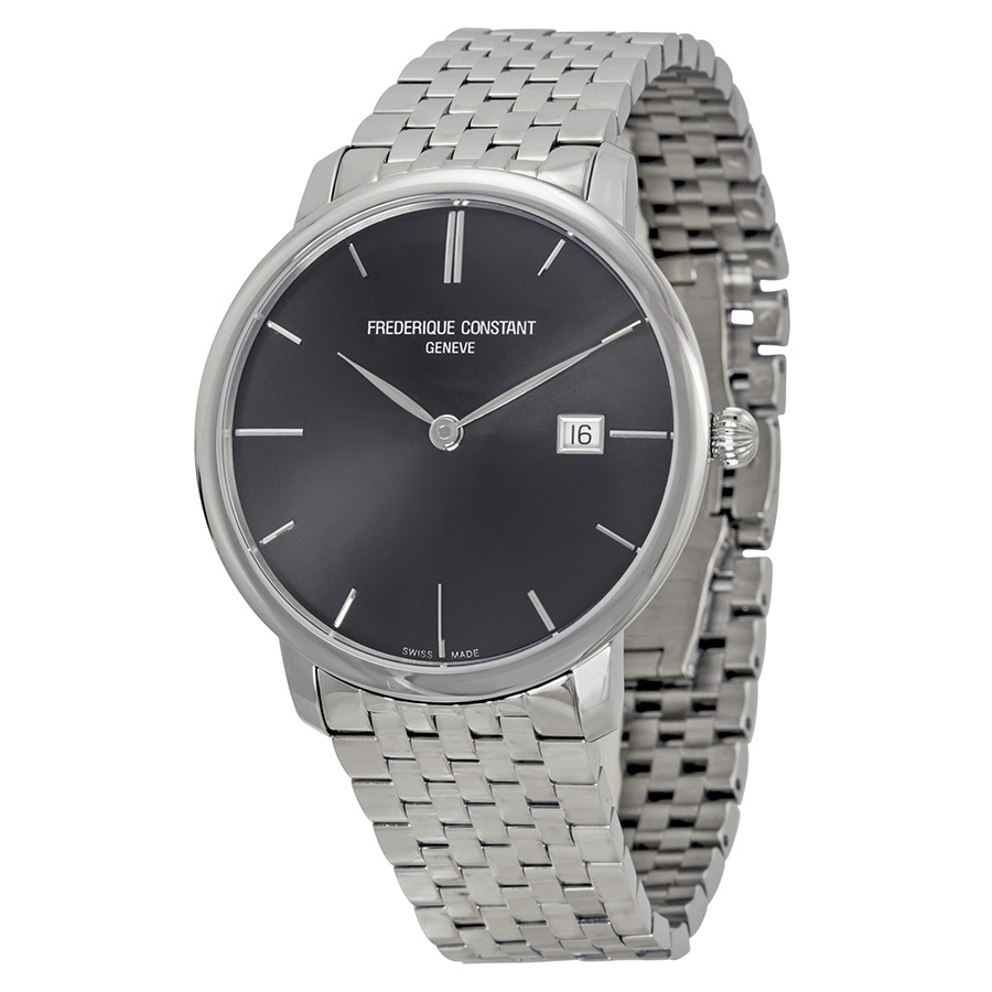 Frederique Constant SlimLine Automatic Black Dial Men's Watch FC-306G4S6B