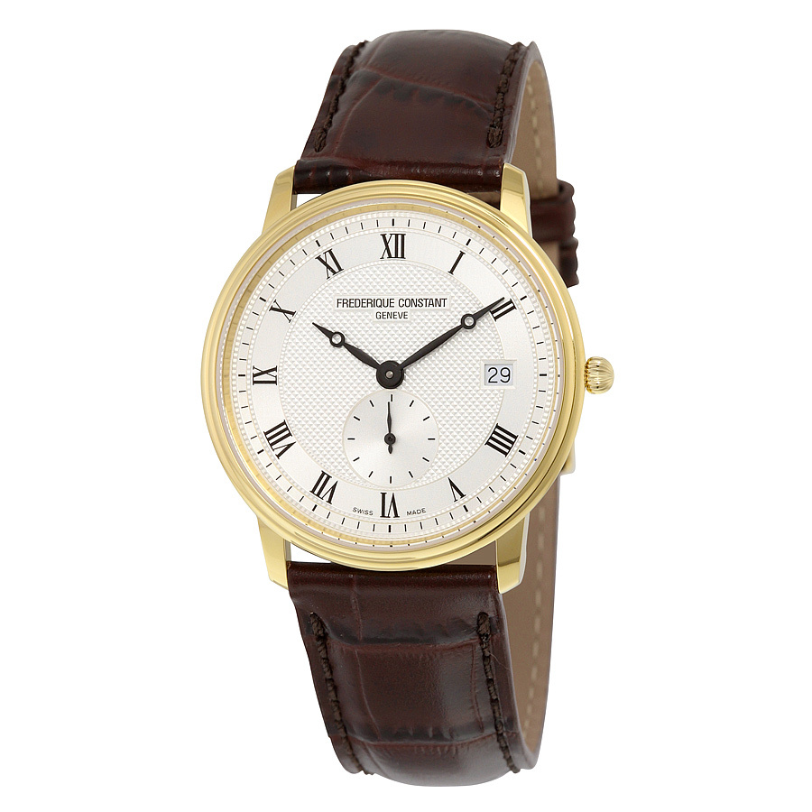 Frederique Constant Slim Line Silver Dial Men's Watch 245M4S5