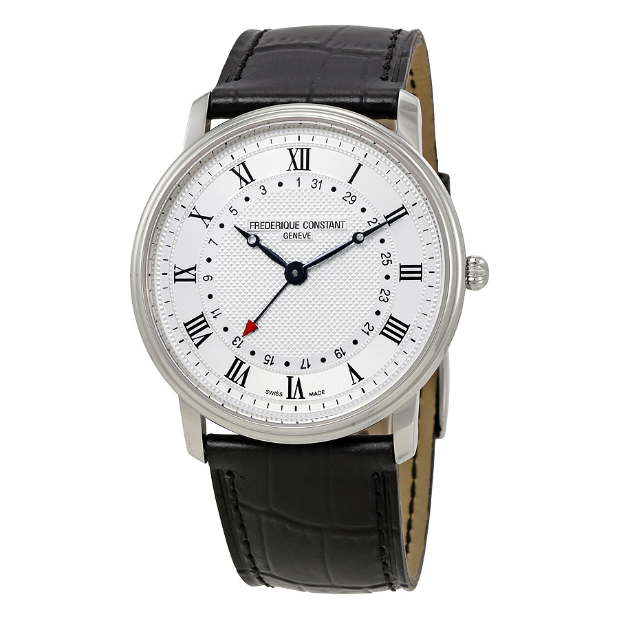 Frederique Constant Slim Line Silver Dial Men's Watch FC-250M5S6
