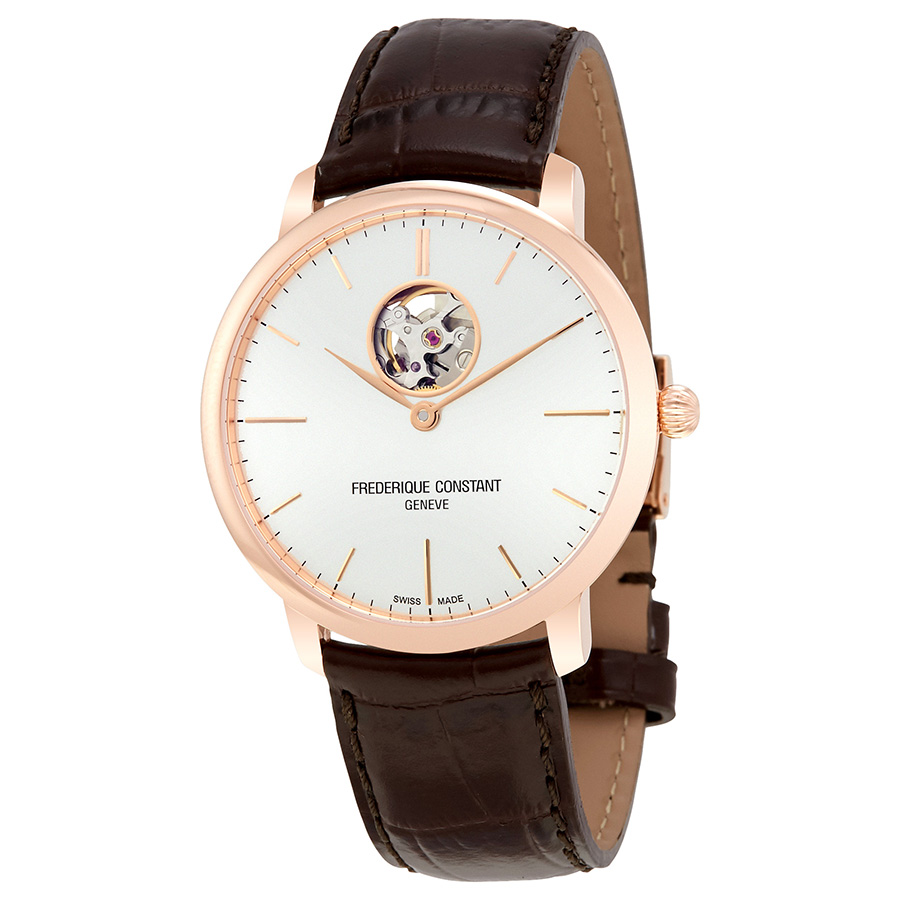 Frederique Constant Slimline Automatic Silver Dail Men's Watch 312V4S4
