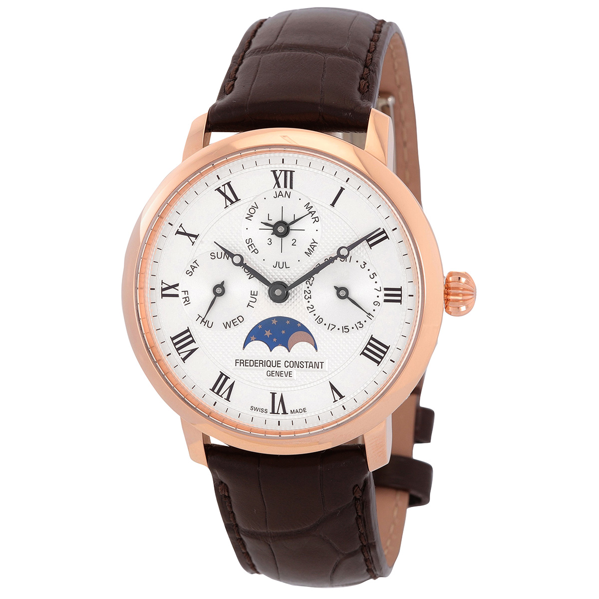 Frederique Constant Slimline Perpetual Automatic Men's Watch FC-775MC4S9