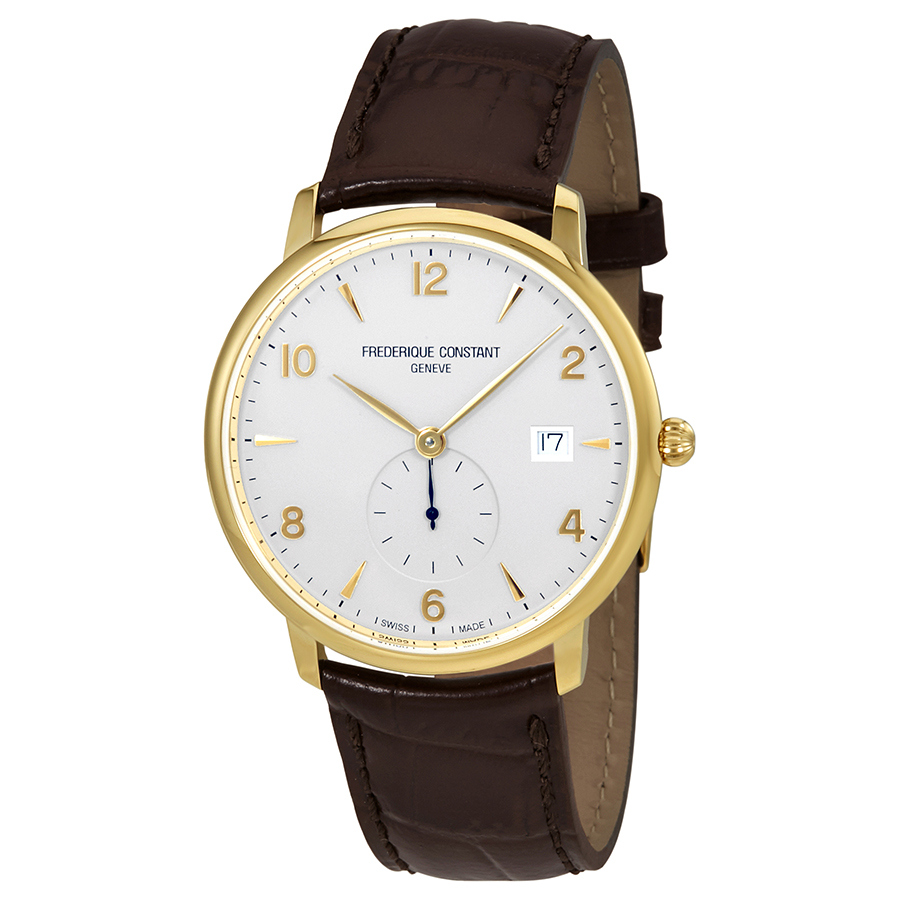 Frederique Constant Slimline Silver Dial Men's Watch 245VA5S5