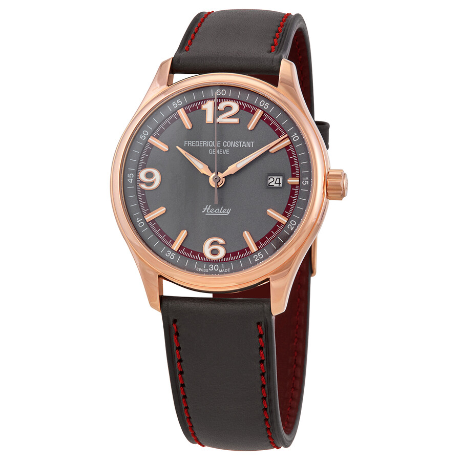 ⭐️セール⭐️FREDERIQUE CONSTANT クォーツ時計 ワインレッド frederique-constant-vintage-