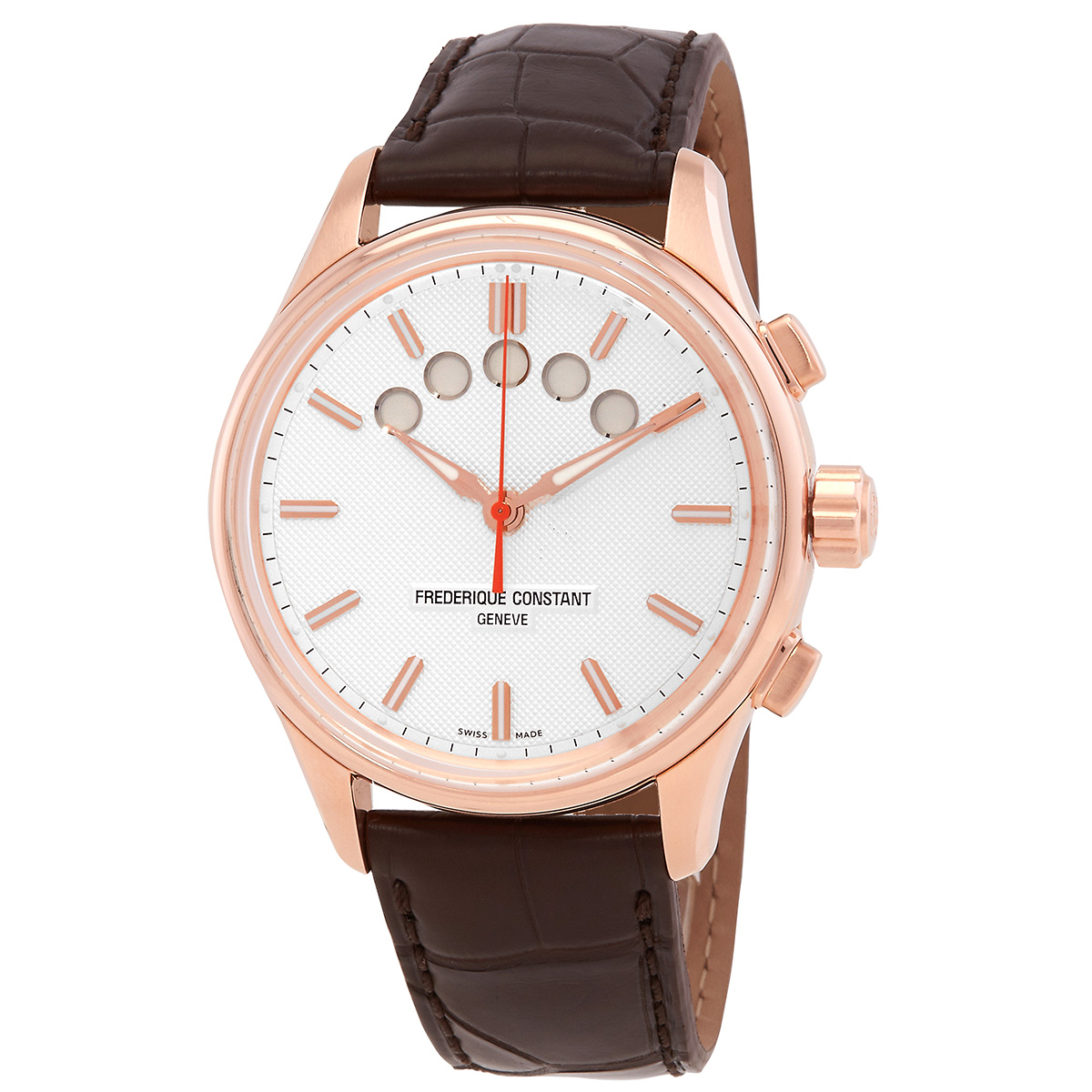 Frederique Constant Yacht Timer Automatic Silver Dial Men's Watch FC-380VT4H4