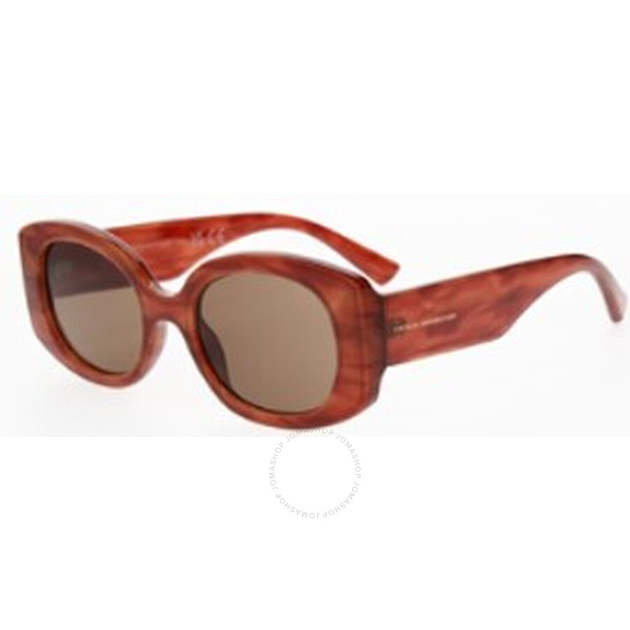 French Connection Fc 23 25 Brn Brown Oval Ladies Sunglasses 10266449.com Brnbrn