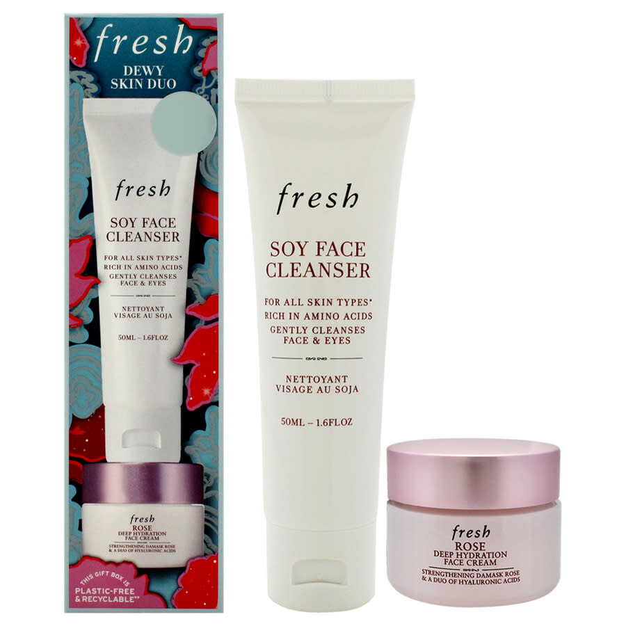 Fresh Ladies Dewy Skin Duo Skincare Set Gift Set Skin Care 809280171123