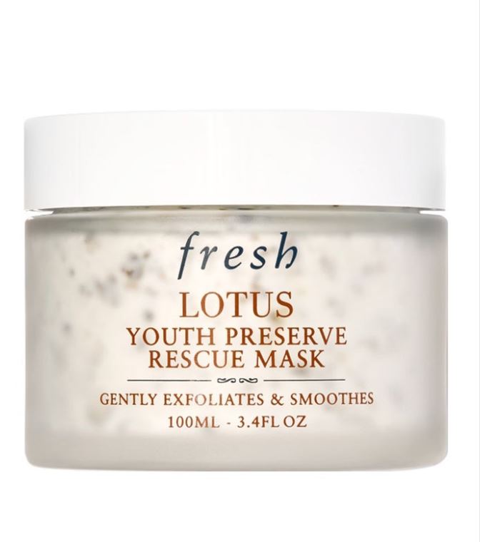 Fresh Ladies Lotus Youth Preserve Rescue Mask Liquid 3.4 oz Skin Care 809280164248