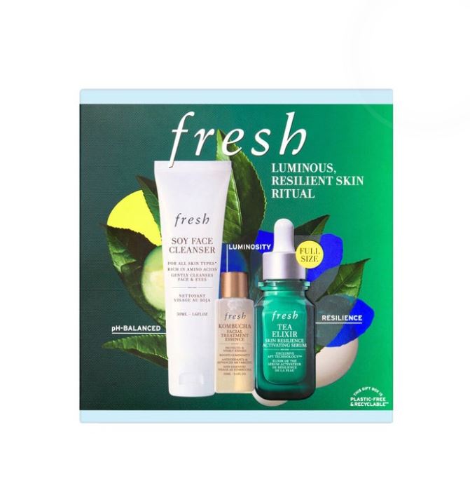 Fresh Ladies Resilient Skin Ritual Set Liquid 1.7 oz Gift Set Skin Care 809280168925