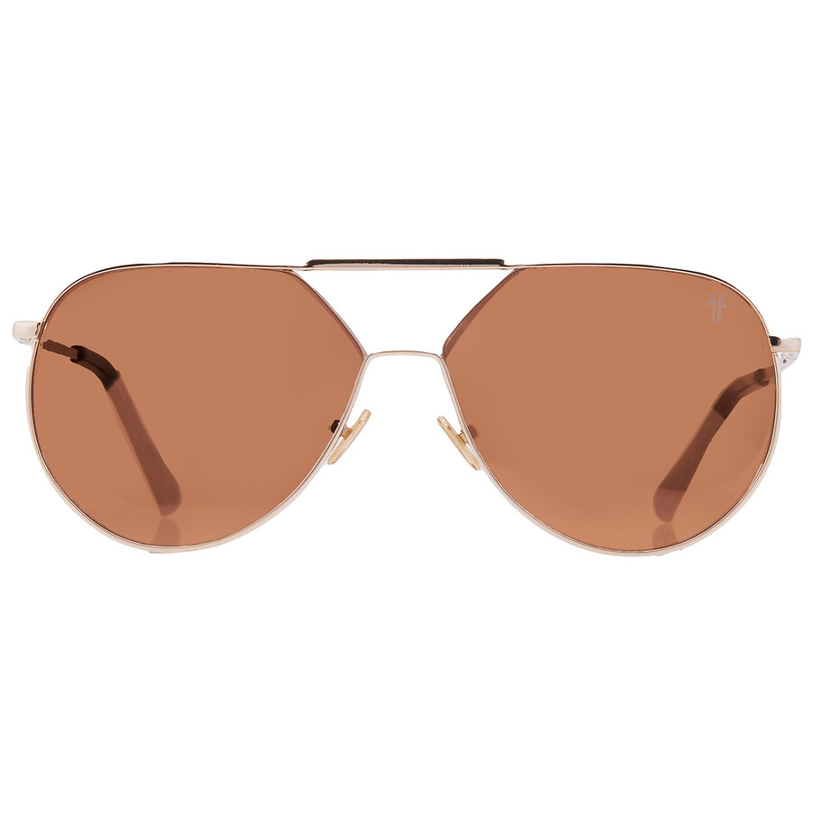 Frye 50946fry710 Brown Pilot Unisex Sunglasses 10261881.com Gldbrn