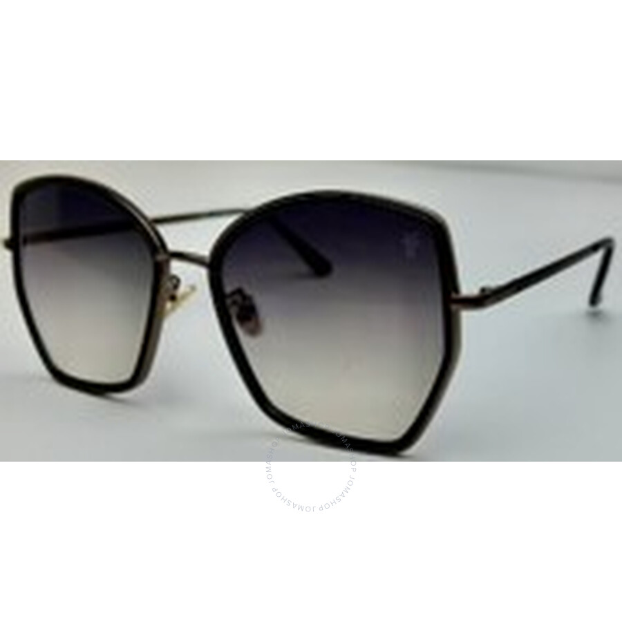 Frye 50954fry009 Smoke Butterfly Unisex Sunglasses 10262150.fry Blksmk