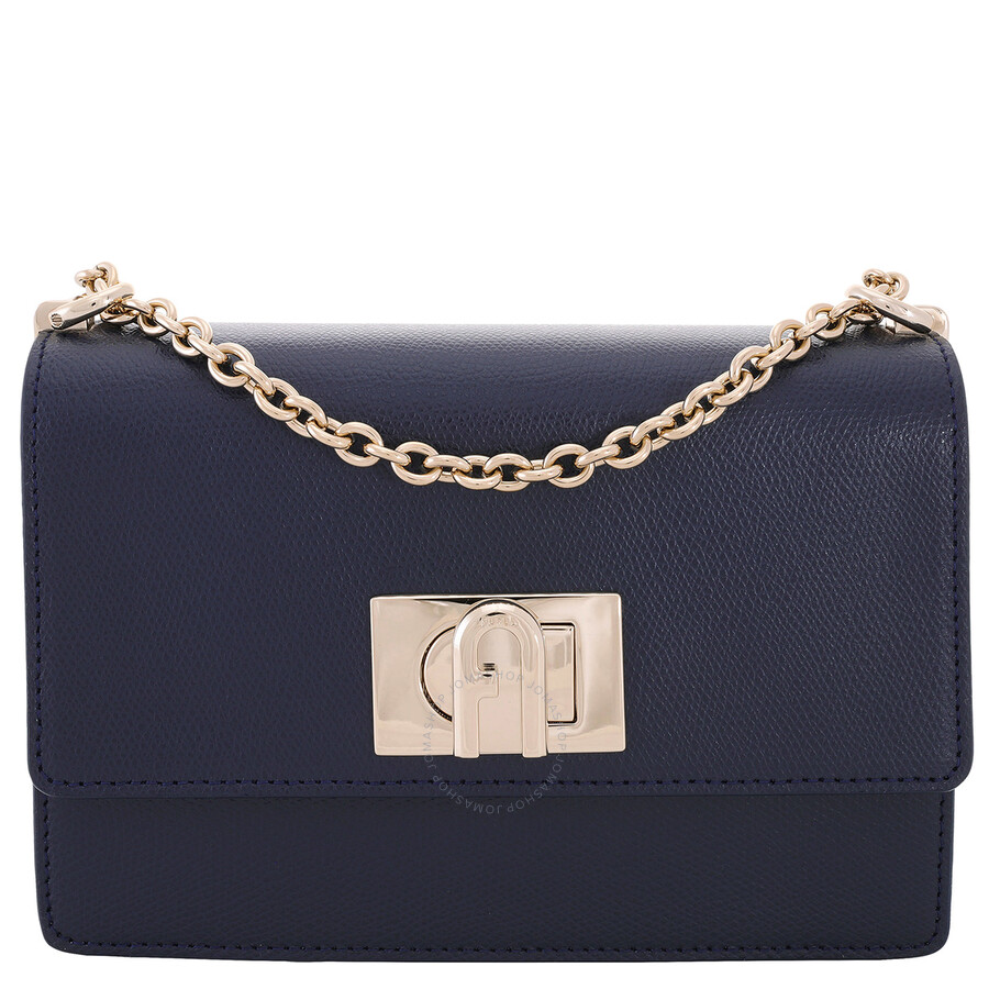 Furla 1927 Mini Crossbody Bag In Blue