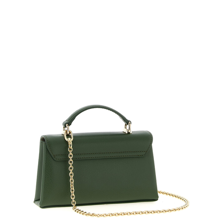 Furla 1927 Mini Crossbody Bag In Green