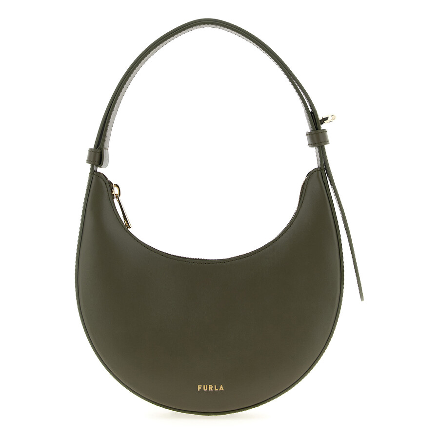 Furla Delizia Mini Shoulder Bag In Green
