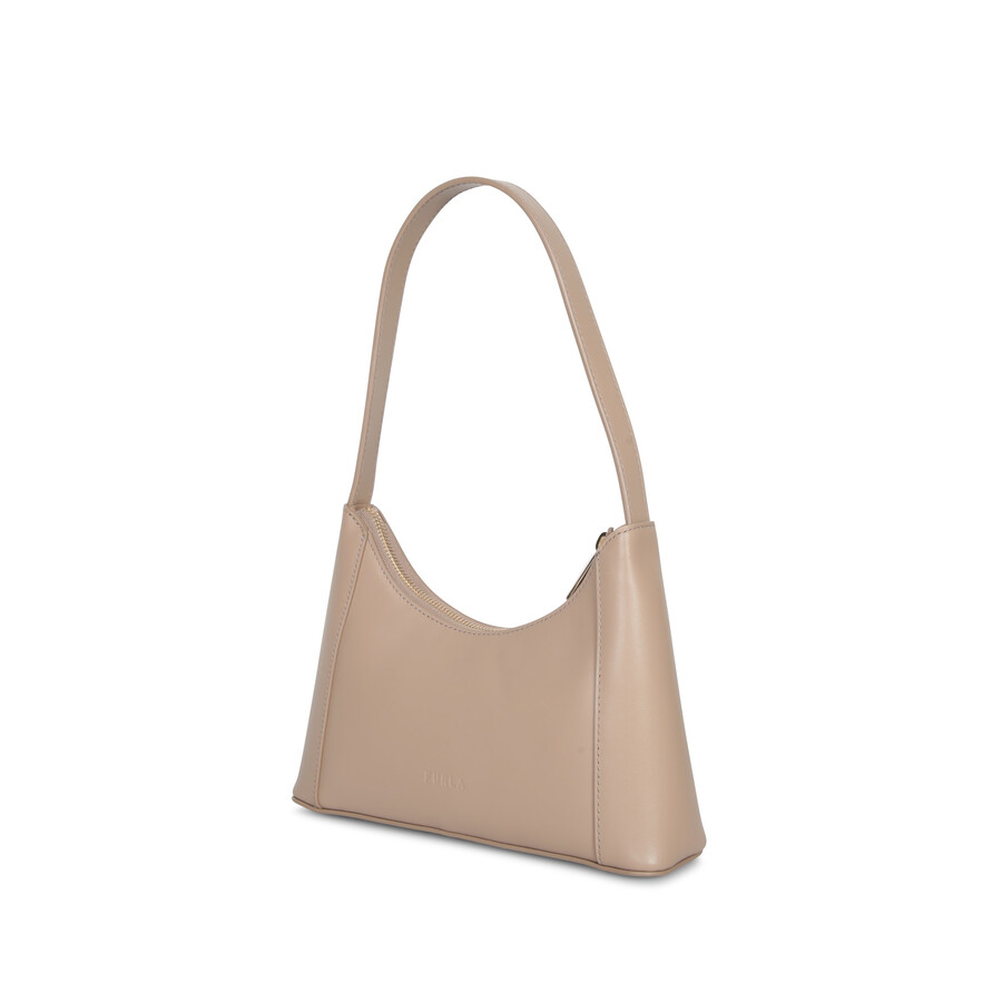 Furla Diamante Mini Shoulder Bag In Brown