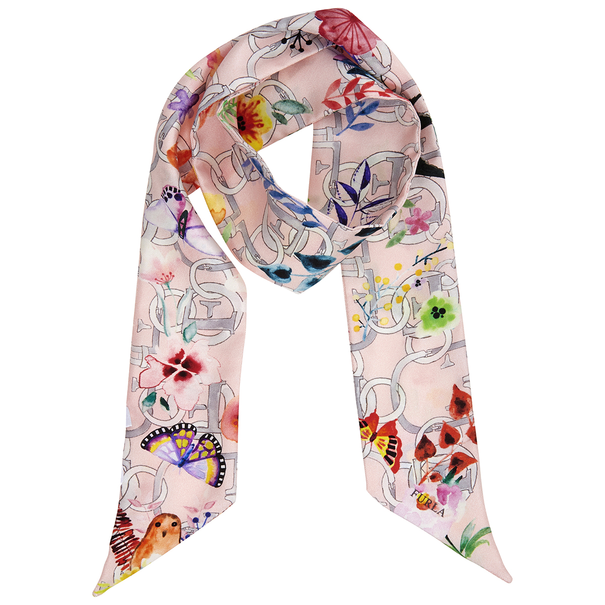 furla silk scarves