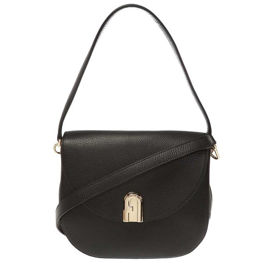 Furla Ladies Sleek Mini Crossbody Bag In Black 1045003BZJ6HSFO60