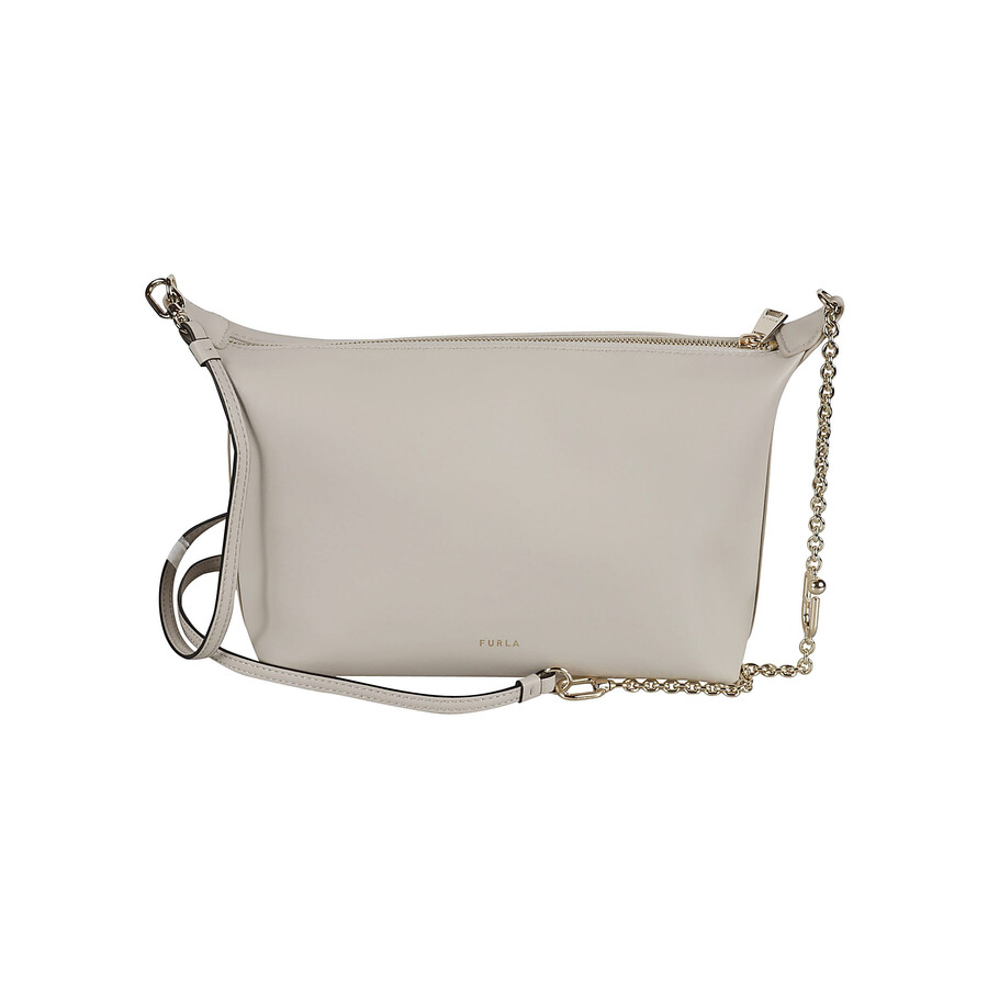 Furla Nuvola Mini Crossbody Bag In Neutral