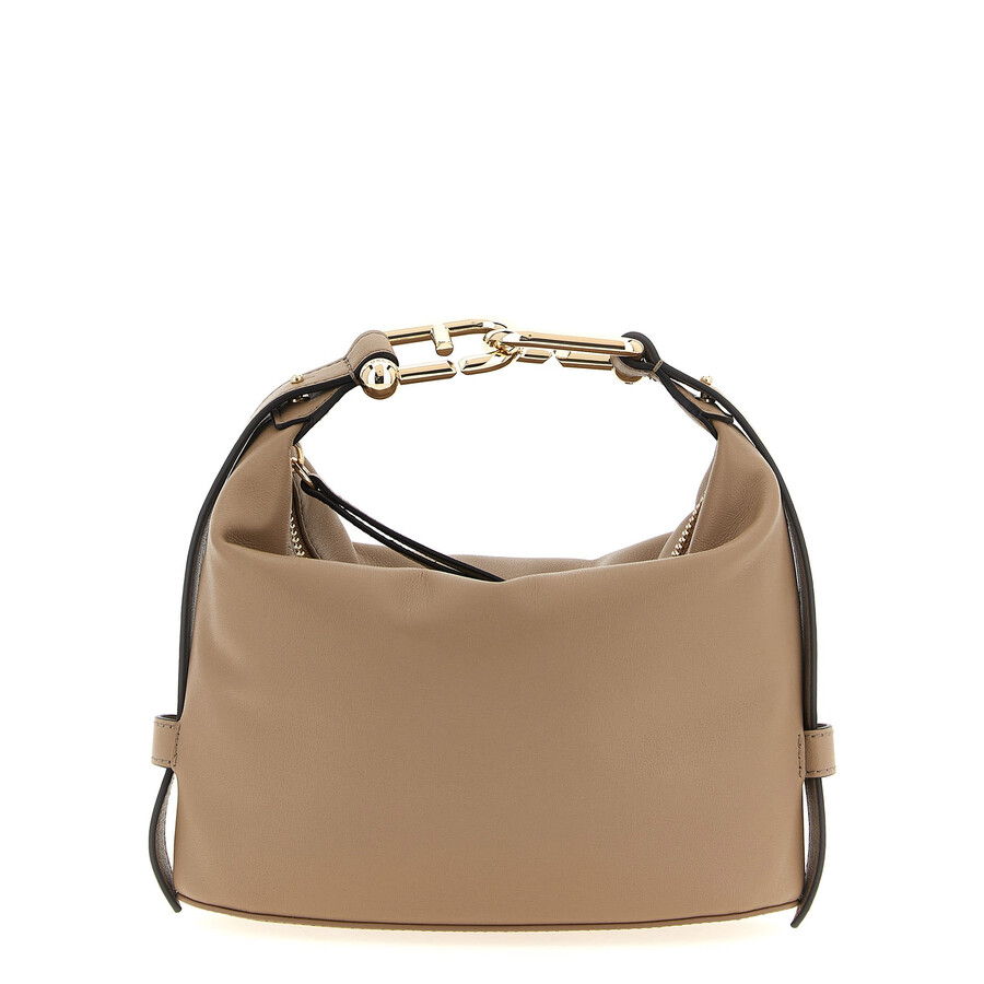 Furla Nuvola Mini Handbag In Neutral