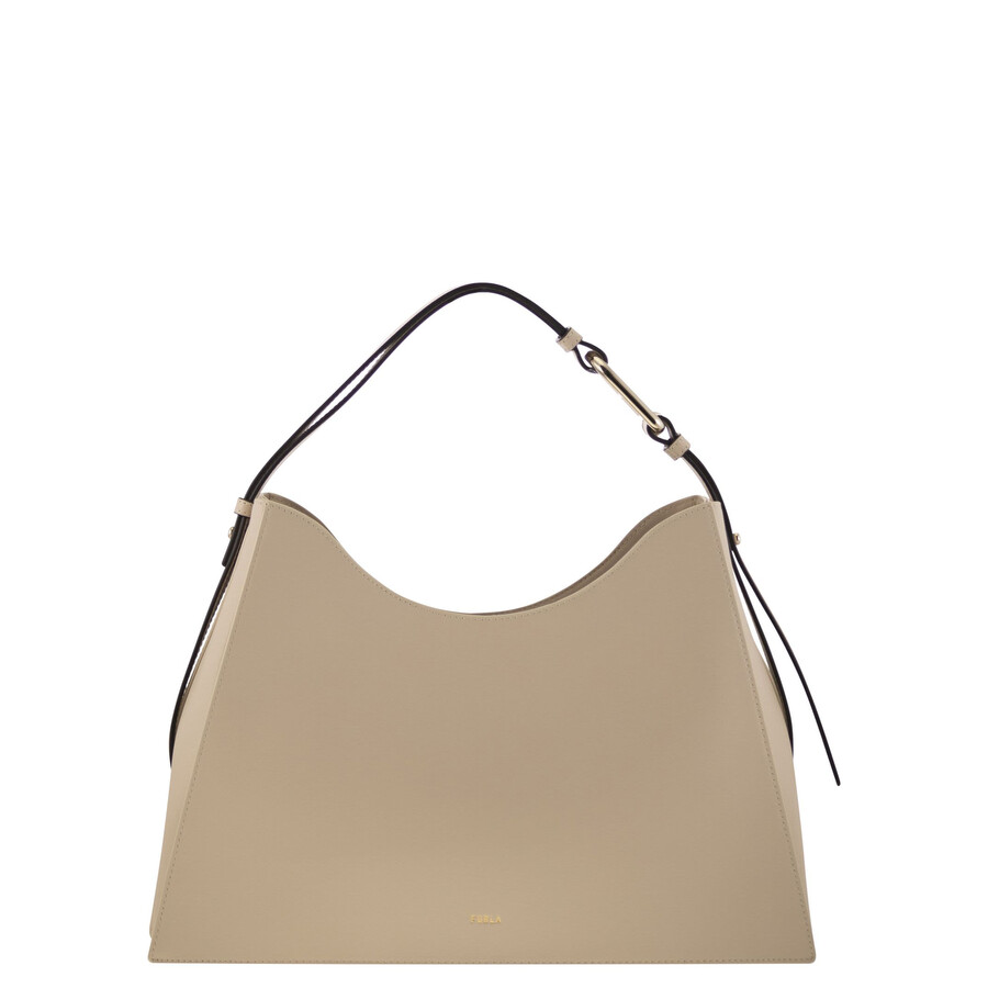 Furla Nuvola Shoulder Bag In Neutral