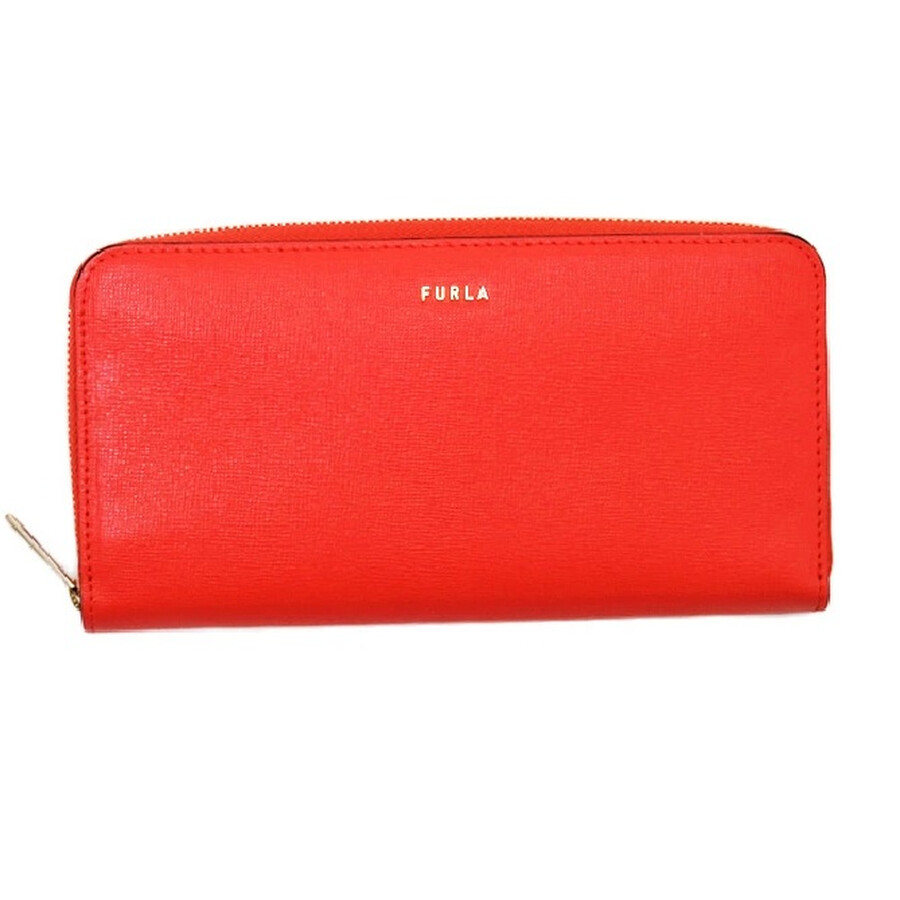 Furla Red Babylon XL Zip Around Wallet 1057160PCX7B3009A