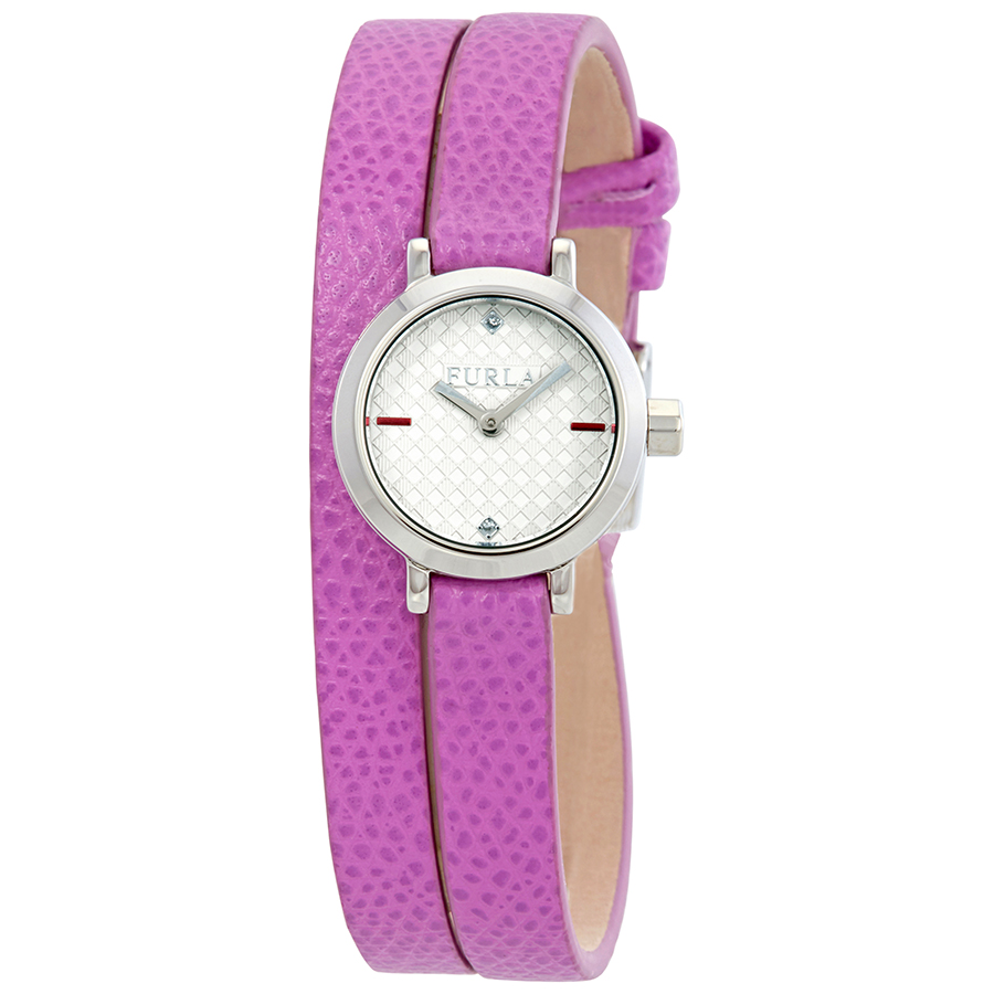 Furla Vittoria Crystal Silver Dial Ladies Watch R4251107504  display picture 2