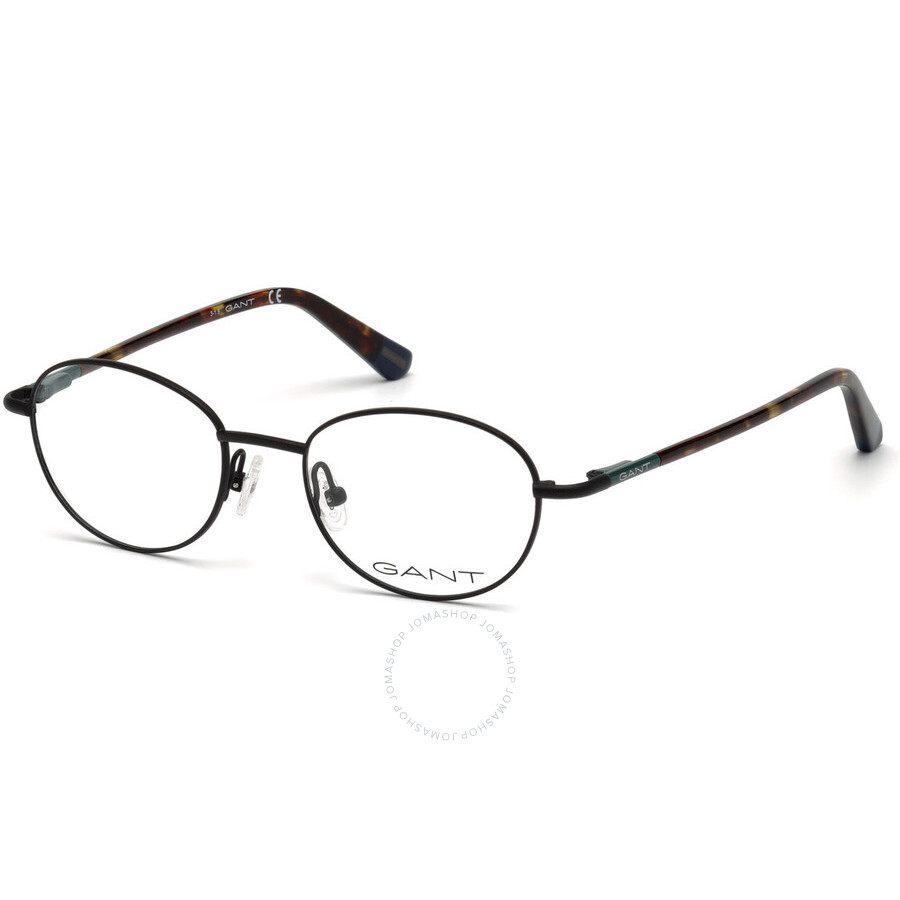 Gant Ladies Black Round Eyeglass Frames GA313100248 664689837601