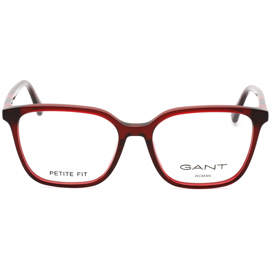 Gant Ladies Red Rectangular Eyeglass Frames Ga4150