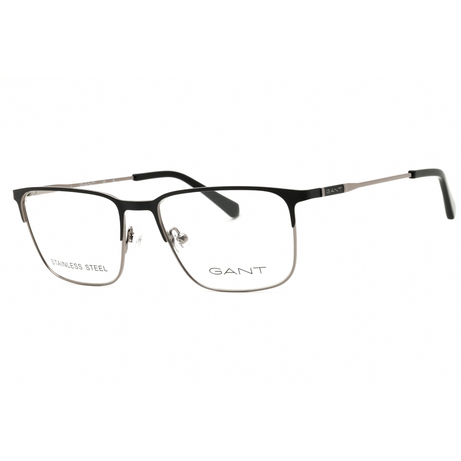 Gant Men's Black Rectangular Eyeglass Frames Ga3241